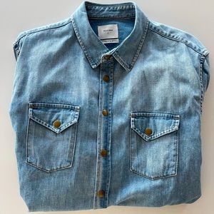 Billy Reid Jean Shirt